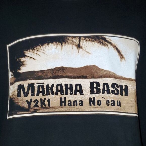 Y2K1 Makaha Bash T Shirt XL - Picture 2 of 5